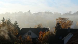 Nebel löst sich rasch auf am 7. November 2018 um 08:28 Uhr