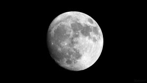 Zunehmender Mond am 20. Dezember 2018 um 20:31 Uhr