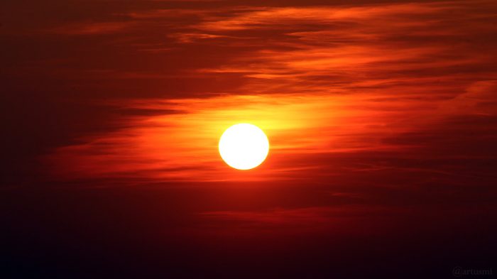 Sonnenuntergang am 23. März 2019 um 18:22 Uhr