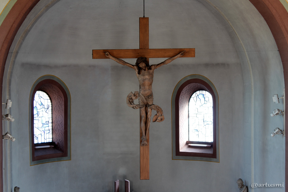 Riemenschneiderkreuz in der kath. Pfarrkirche St. Nikolaus in Eisingen