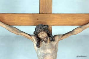 Riemenschneiderkreuz in der kath. Pfarrkirche St. Nikolaus in Eisingen