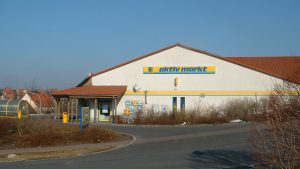 Edeka-Markt am 23. Februar 2003