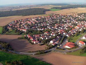 Westlicher Ortsrand von Eisingen
