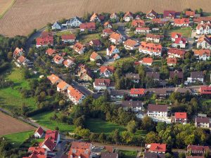 Westlicher Ortsrand von Eisingen