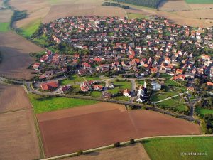 Westlicher Ortsrand von Eisingen