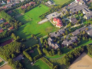 Begehbares Labyrinth im St. Josefs-Stift Eisingen