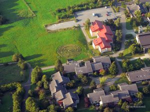 Begehbares Labyrinth im St. Josefs-Stift Eisingen