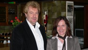 Bernhard Lobinger und Ursula Engert nach den Kommunalwahlen am 2. März 2008