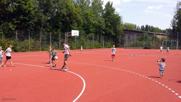 12. Kinder-Olympiade auf der Sport- und Freizeitanlage am 15. Juli 2018
