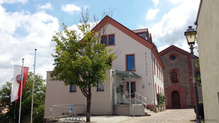 Rathaus Eisingen am 14. August 2018
