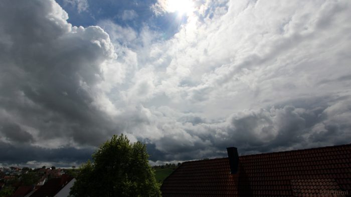 Wetterbild aus Eisingen vom 11. Mai 2019