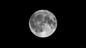 Vollmond am 13. Oktober 2019 um 23:08 Uhr