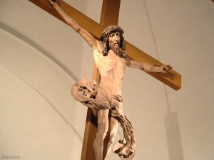 Riemenschneiderkreuz in der kath. Pfarrkirche St. Nikolaus in Eisingen