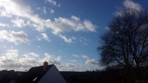 Orkantief "Sabine" am 10. Februar 2020 um 10:07 Uhr über Eisingen