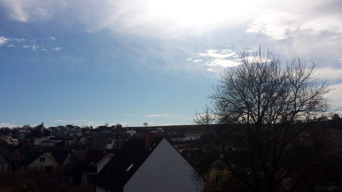 Wetterbild aus Eisingen vom 22. Februar 2020 um 12:54 Uhr