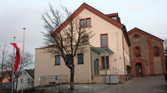 Rathaus Eisingen am 20. März 2020
