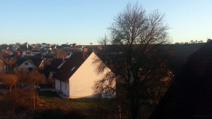 Wetterbild aus Eisingen vom 22. März 2020 um 18:11 Uhr