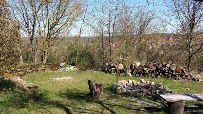 Grillplatz in Eisingen am 30. März 2020 um 12:54 Uhr