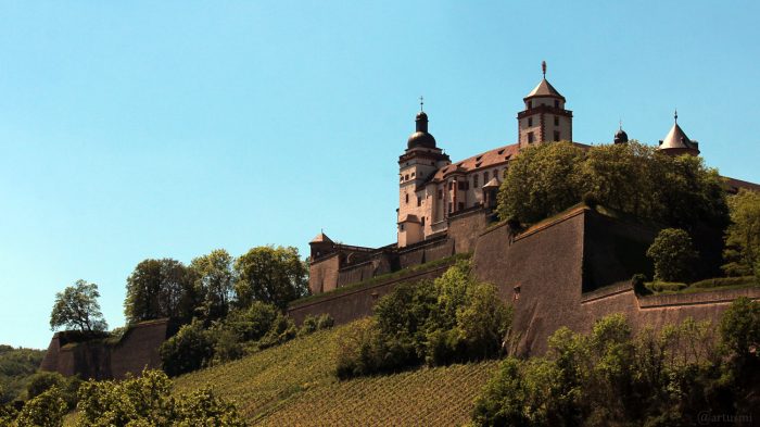 Festung Marienberg am 18. Mai 2020