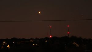 Venusaufgang am 12. Juli 2020 um 03:18 Uhr an der Frankenwarte