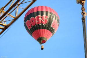 Heißluftballon am 13. Juli 2020 über Eisingen
