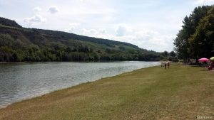 Erlabrunner Badesee am 14. Juli 2020