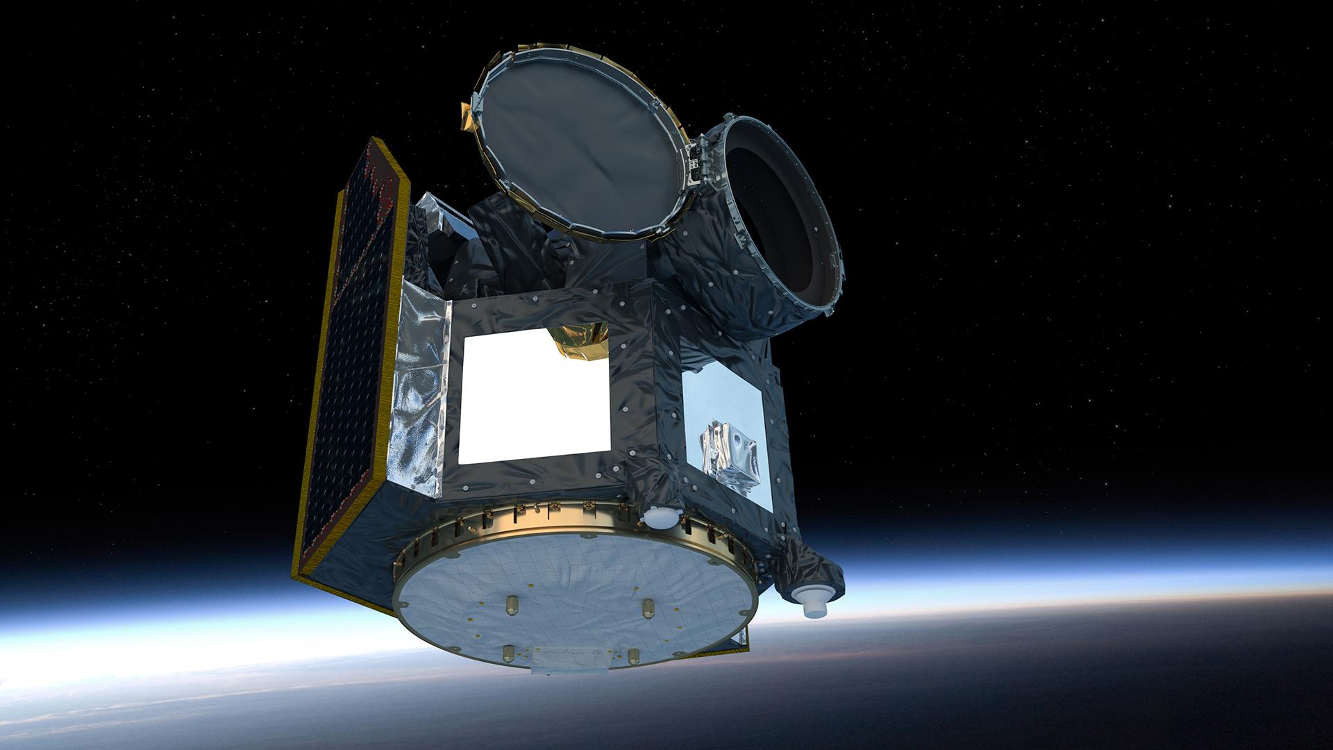 ESA-Weltraumteleskop CHEOPS in sonnensynchroner Erdumlaufbahn