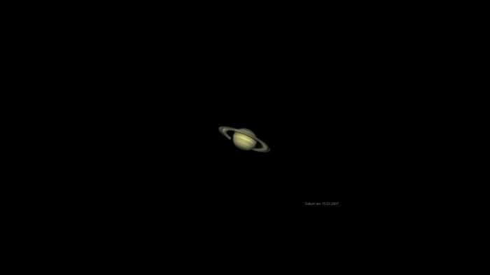 Saturn im Jahr 2007