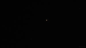 Mars am 1. Oktober 2020 im Sternbild Fische