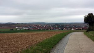 Hettstadt Richtung Waldbüttelbrunn am 3. Oktober 2020