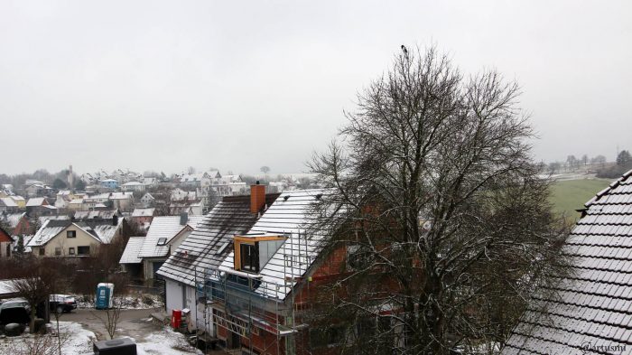 Wetterbild aus Eisingen vom 3. Januar 2021