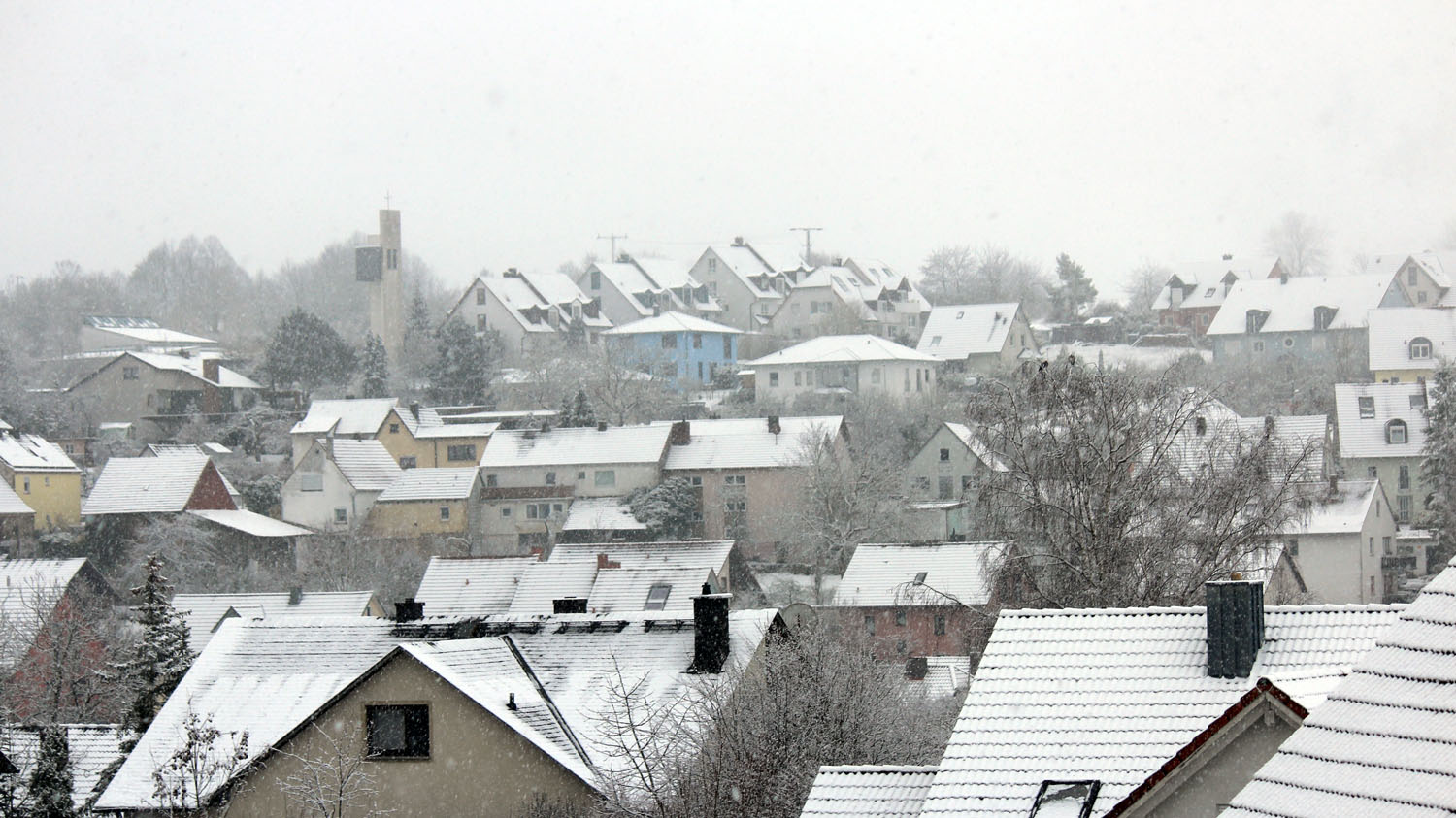 Wetterbild aus Eisingen vom 6. Januar 2021