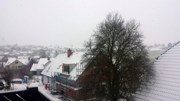 Wetterbild aus Eisingen vom 12. Januar 2021