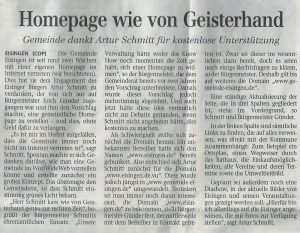 Mainpost am 29.01.2002