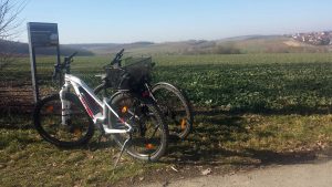 Erste Fahrradtour am 21. Februar 2021