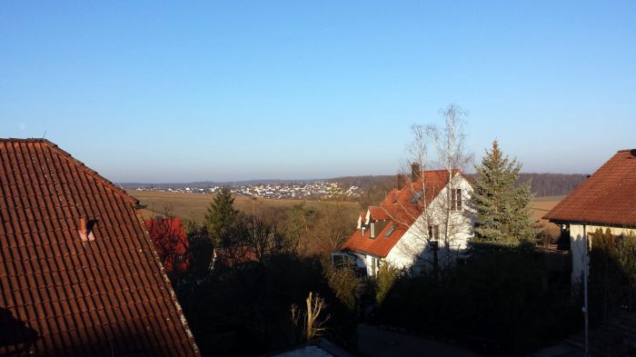 Wetterbild vom 2. März 2021 aus Eisingen