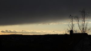 Wetterbild aus Eisingen vom 5. April 2021