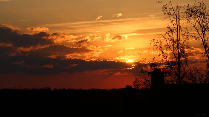 Sonnenuntergang am 29. April 2021