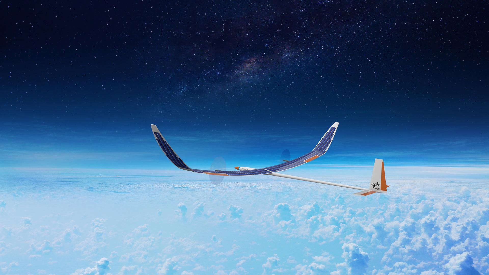 DLR entwickelt unbemanntes Stratosphärenflugzeug