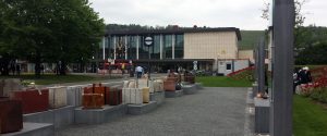 DenkOrt Deportationen am Hauptbahnhof in Würzburg