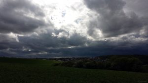 Wetterbild aus Eisingen vom 17. Mai 2021