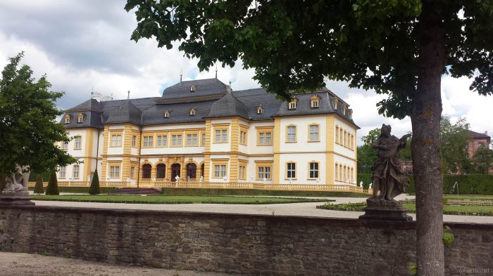 Schloss Veitshöchheim am 20. Mai 2021
