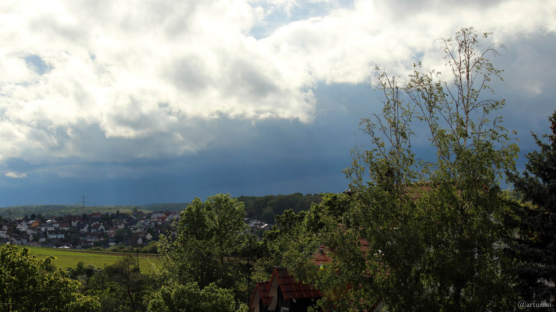 Wetterbild aus Eisingen vom 26. Mai 2021