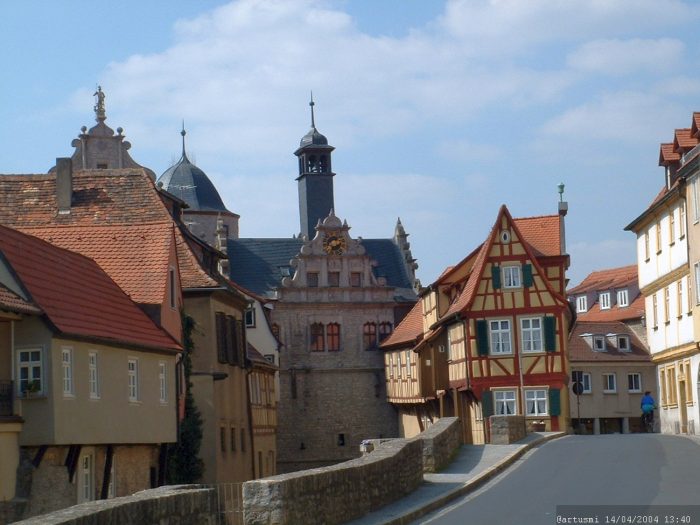 Malerwinkel in Marktbreit im April 2004