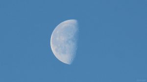 Abnehmender Mond am 1. Juni 2021 um 05:46 Uhr