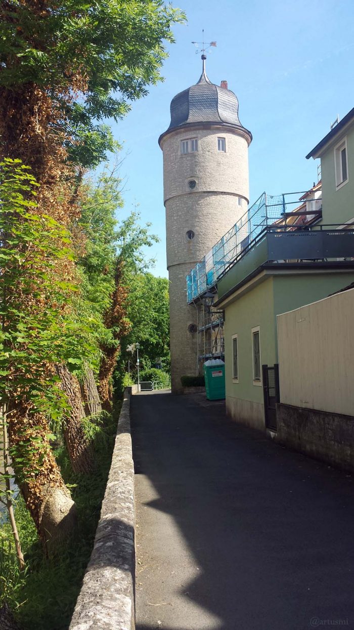 Weißer Turm in Marktbreit