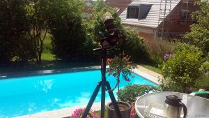 Canon EOS 600D auf Stativ