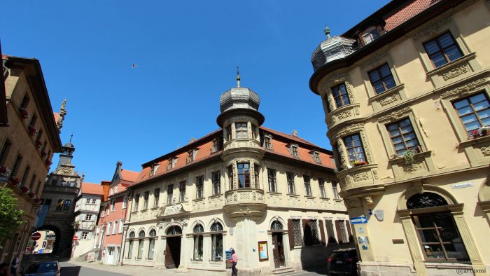 Handelshäuser am Marktplatz in Marktbreit