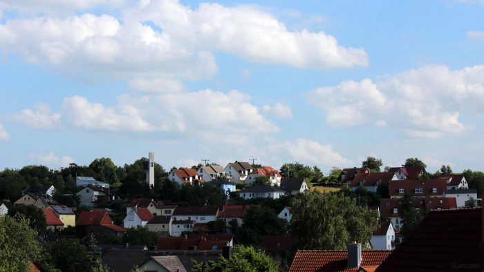 Wetterbild aus Eisingen am 2. Juli 2021
