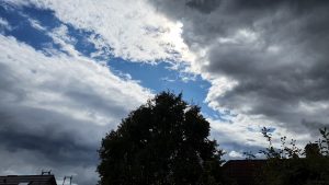Wetterbild aus Eisingen vom 28. August 2021